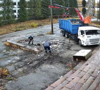 Благоустройство территории