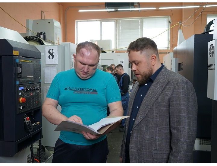 Ветеран СВО приступил к работе на "Импульс-Атом"