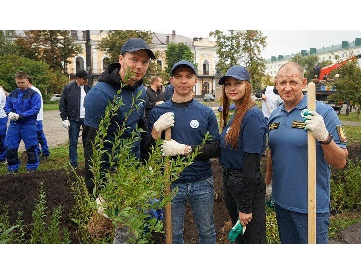 Резиденты «ТОР Заречный» привели в порядок общественные пространства